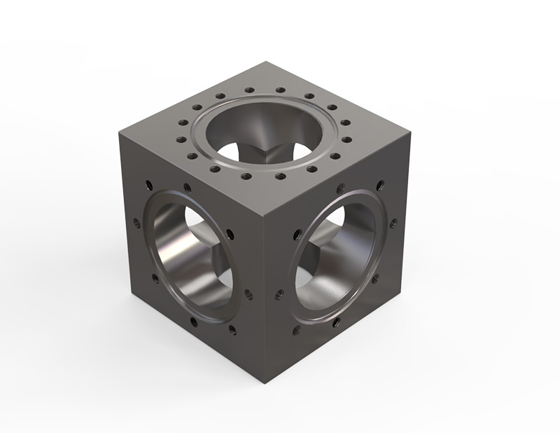 DN63CF 6 Way Cube
