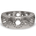 Hexadecagon (16-Sided) Single Piece Vacuum Chamber