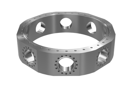 [100022] Octagon Single Piece Vacuum Chamber